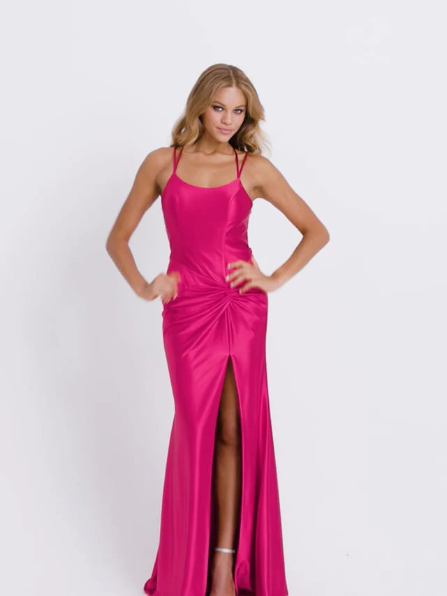 Faviana Knot Detail Prom Dress 11024 - Image 6