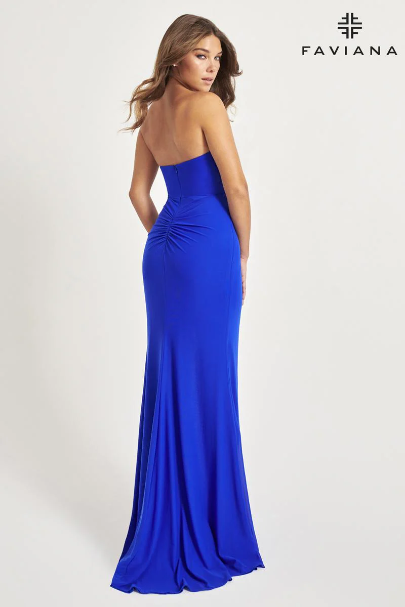 Faviana Sweetheart Strapless Prom Dress 11046 - Image 2