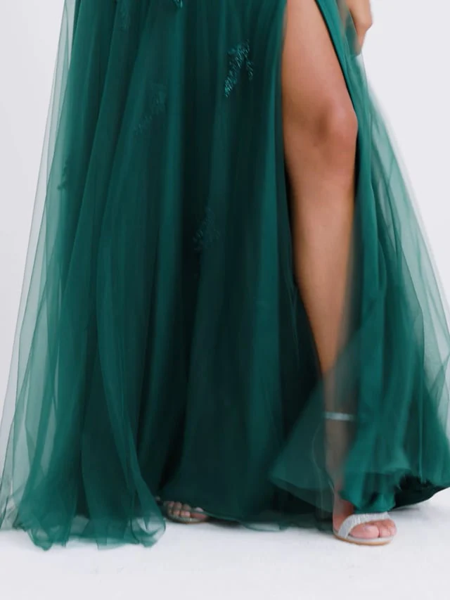Faviana A-Line Corset Prom Dress 11057 - Image 2