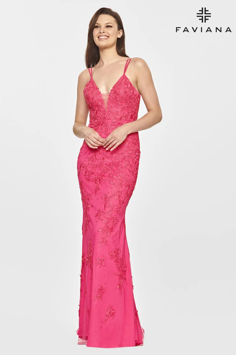 Faviana Dress S10813 - Image 3