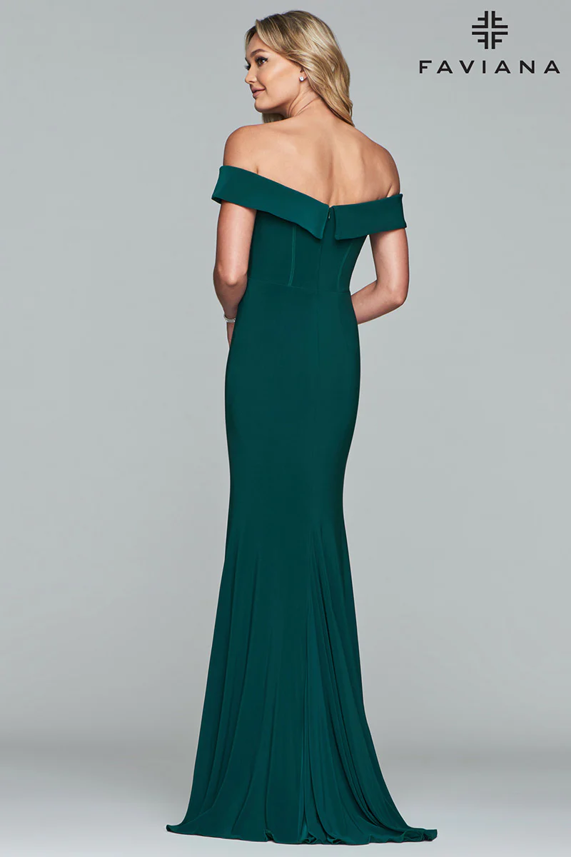 Faviana Glamour Dress S10015 - Image 6
