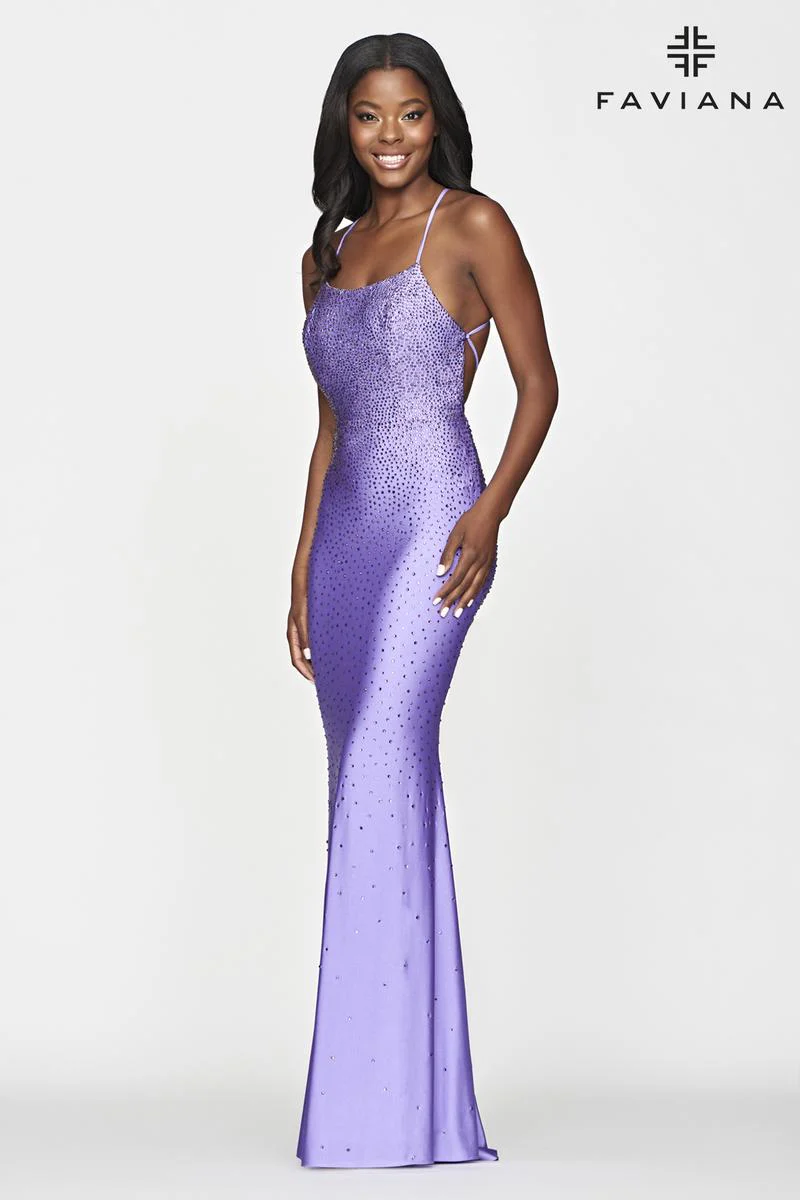 Faviana Glamour Dress S10506 - Image 3