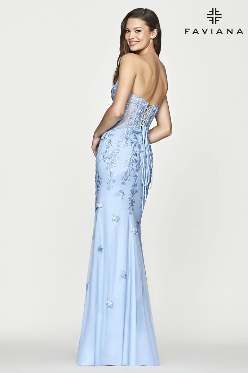 Faviana Glamour Dress S10664 - Image 2