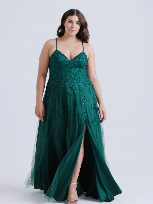Faviana Plus Sizes Dress 9552 - Image 4