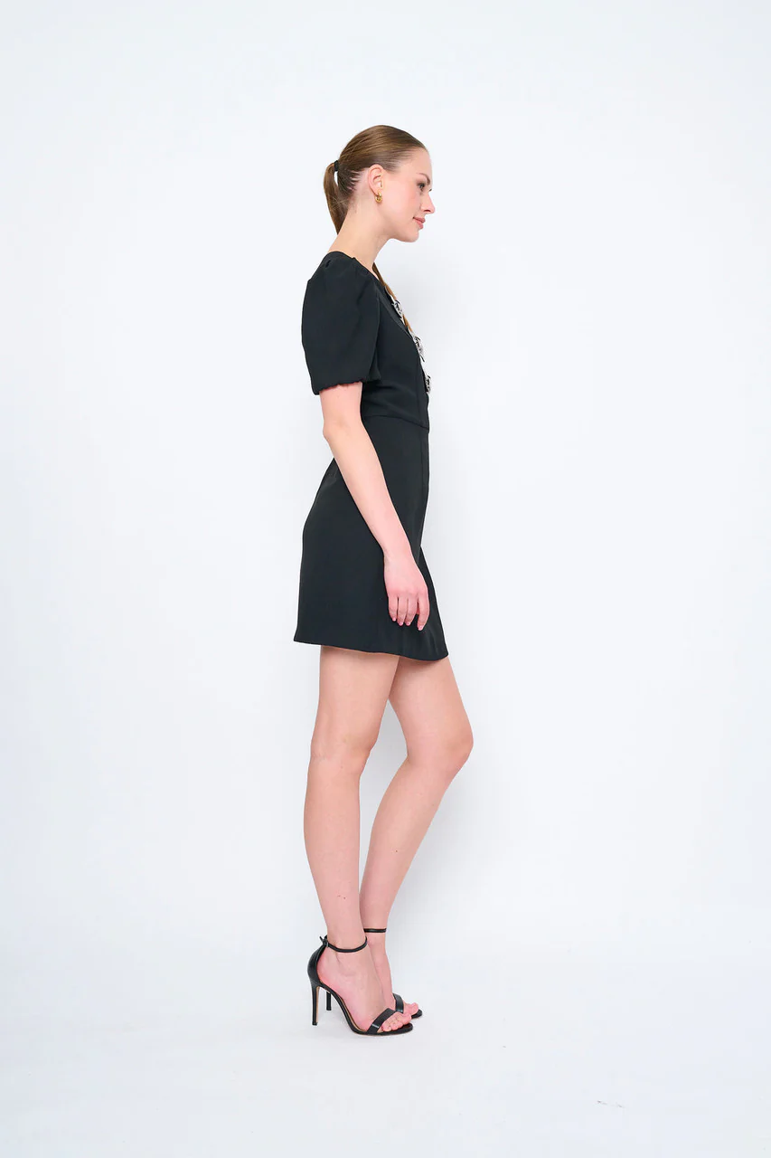 Flora Bea "Leone" Bow-Embellished Cocktail Dress FJ6913SPA - Image 2
