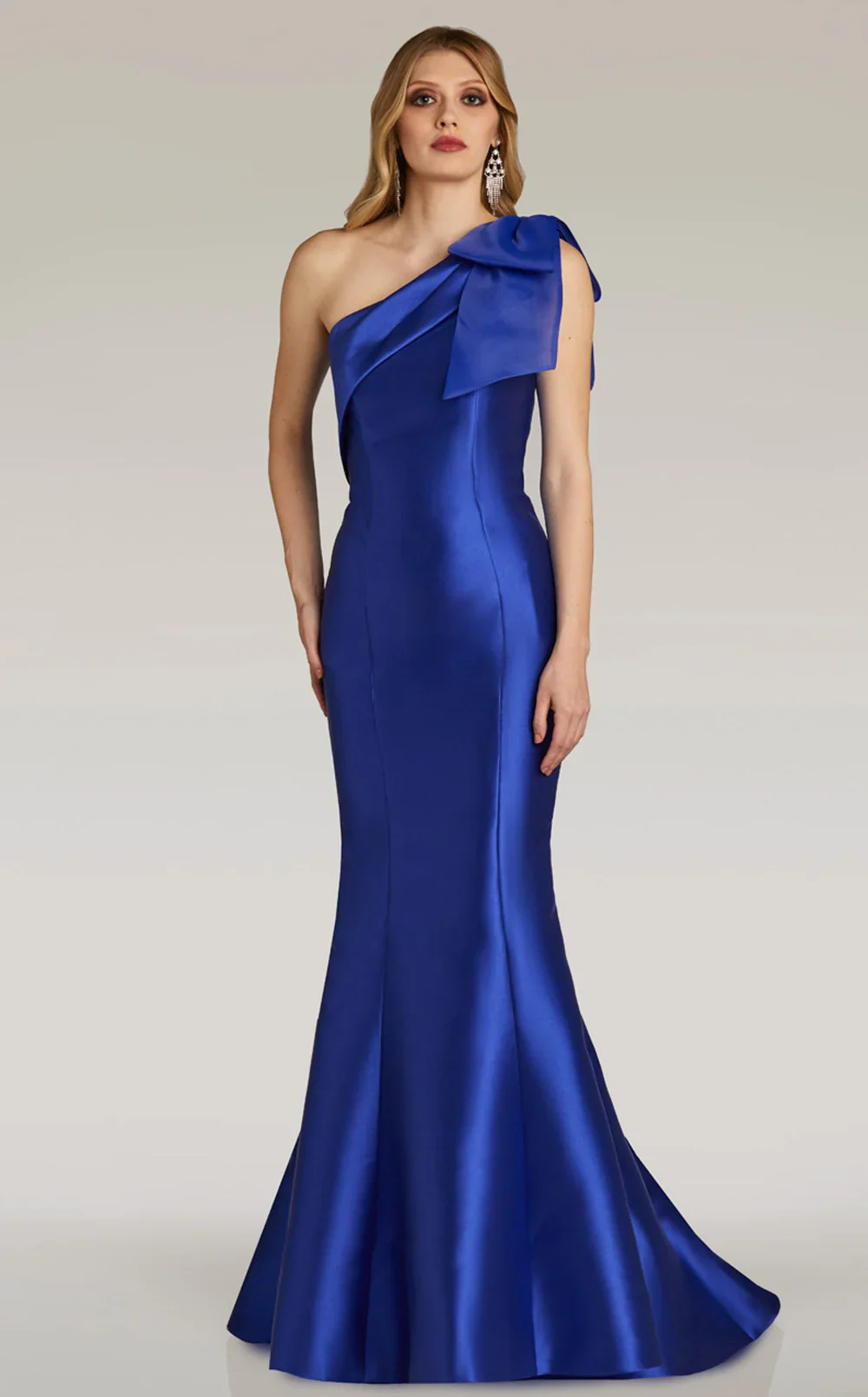 Gia Franco by Feriani One Shoulder Evening Gown 12316 - Image 2