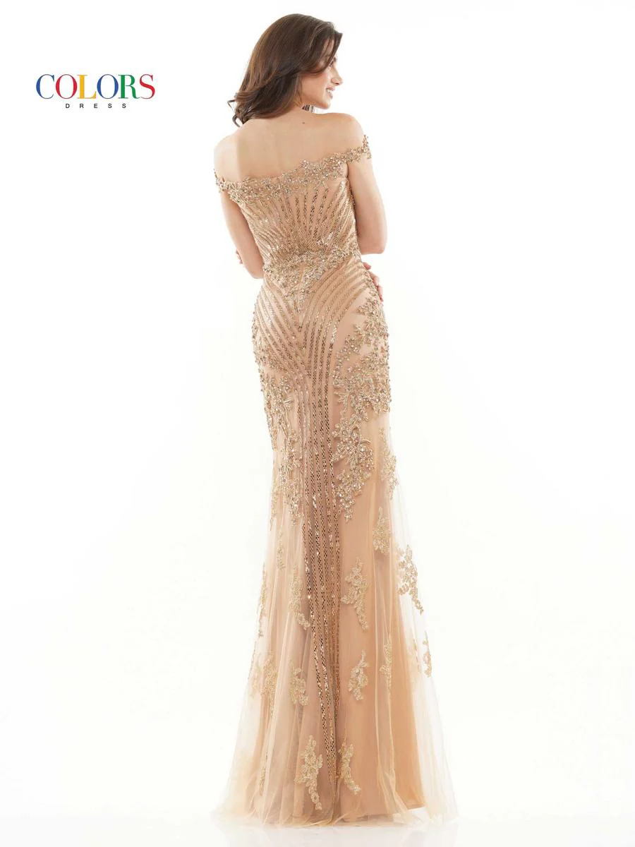 Glow by Colors Dress Dress J131 - Image 3