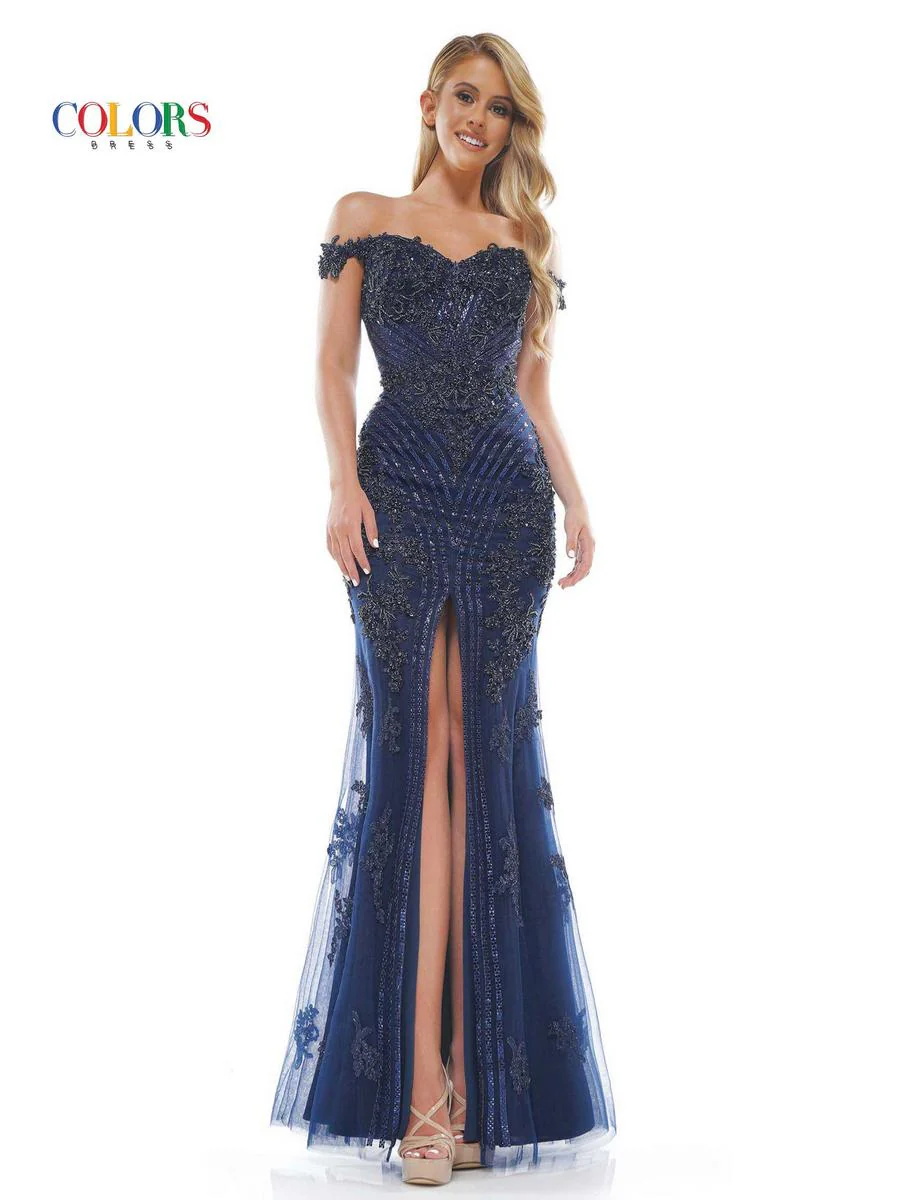 Glow by Colors Dress Dress J131 - Image 5