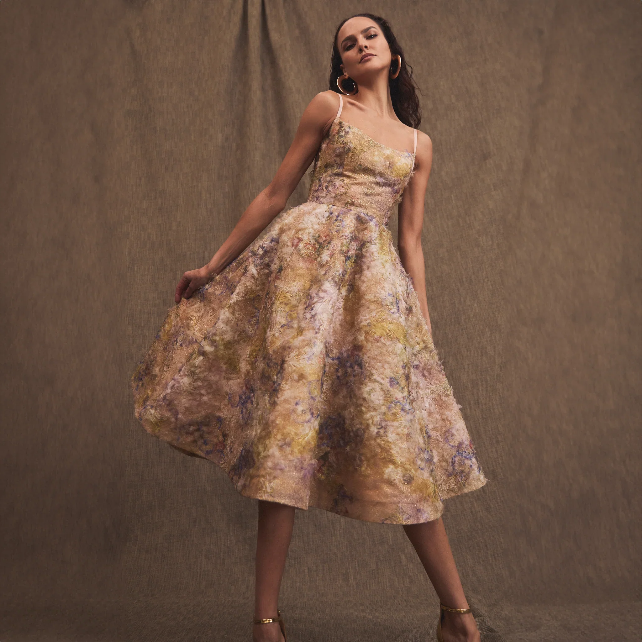 Helsi "Stephanie" Floral Midi Dress DR6286