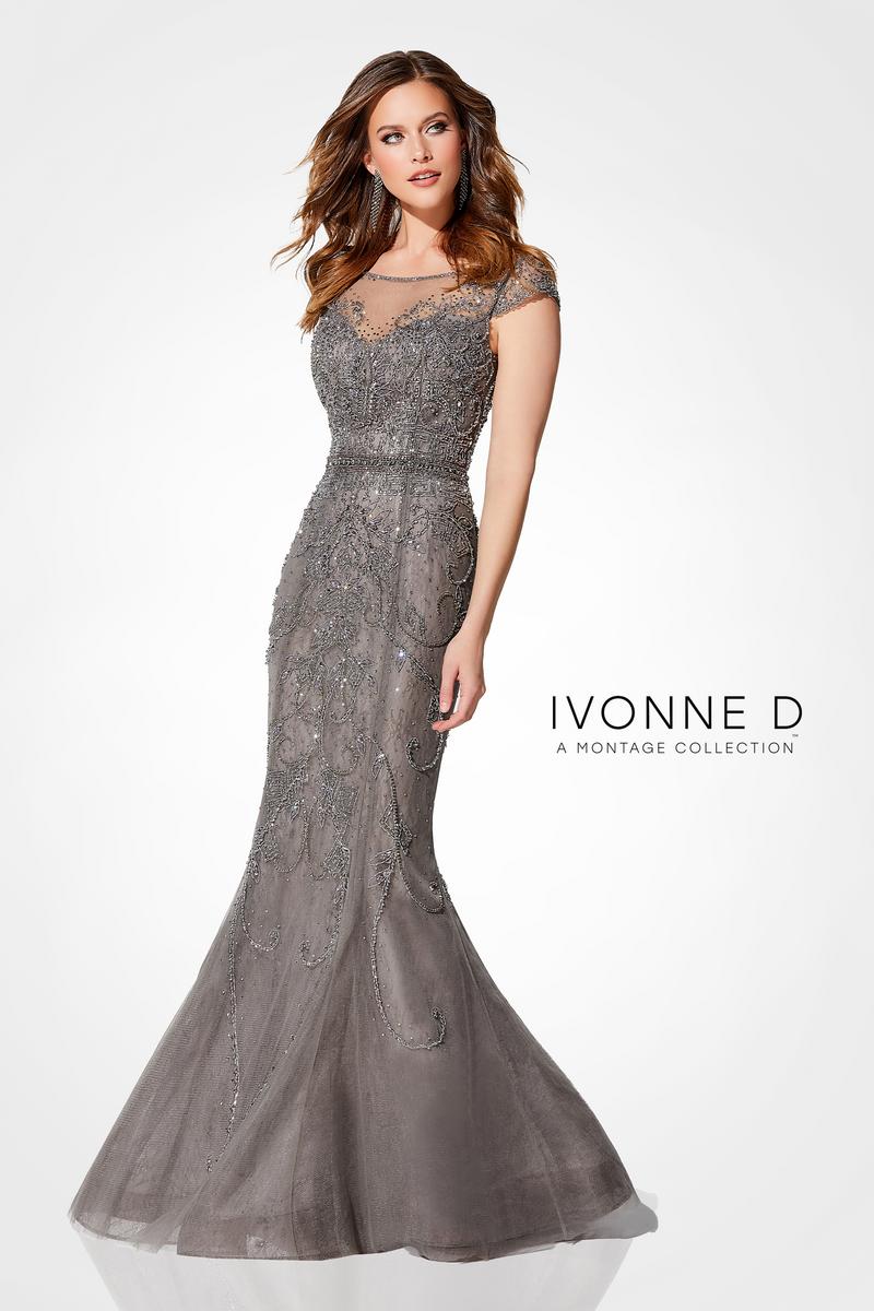 Ivonne D Fit and Flare Evening Dress 117D66 - Image 2