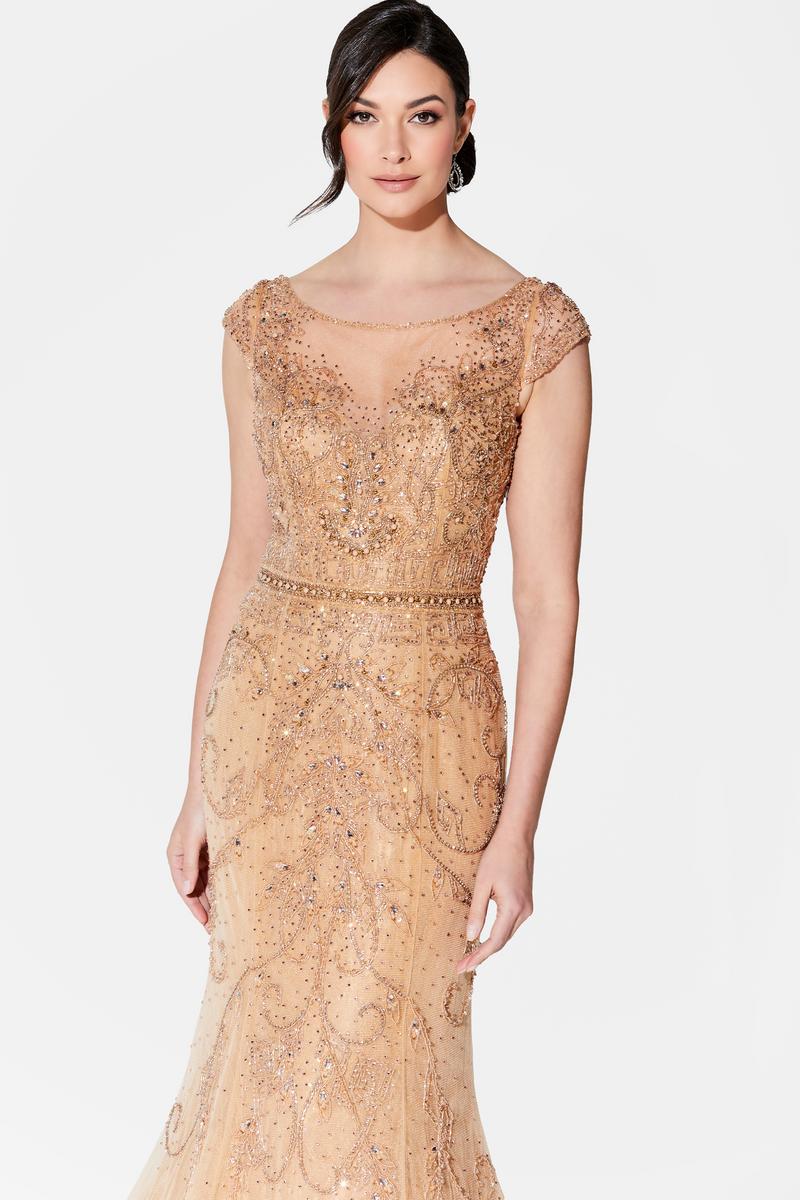 Ivonne D Fit and Flare Evening Dress 117D66 - Image 6