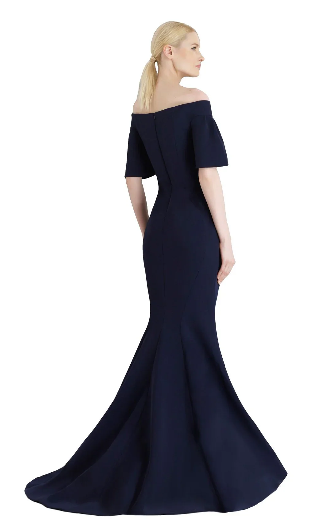 Janique Off the Shoulder Evening Gown 1941 - Image 6