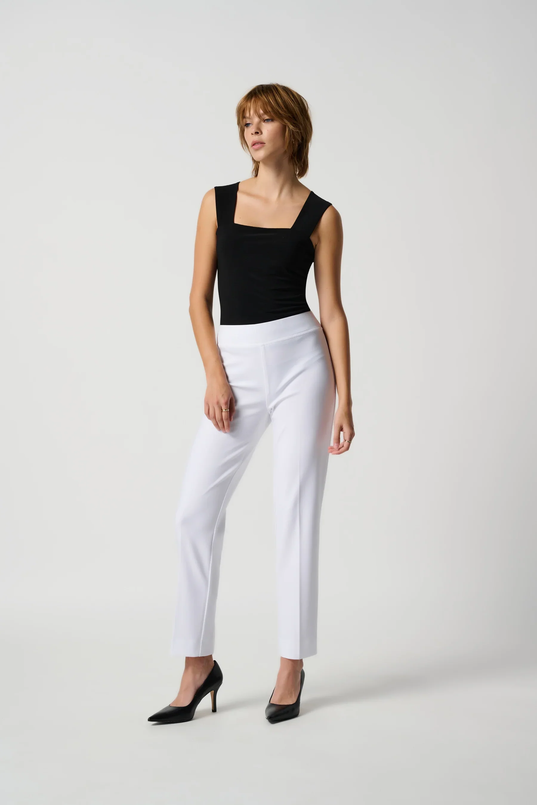 Joseph Ribkoff Slim Fit Pull On Pant with Back Slit 143105G - Image 5