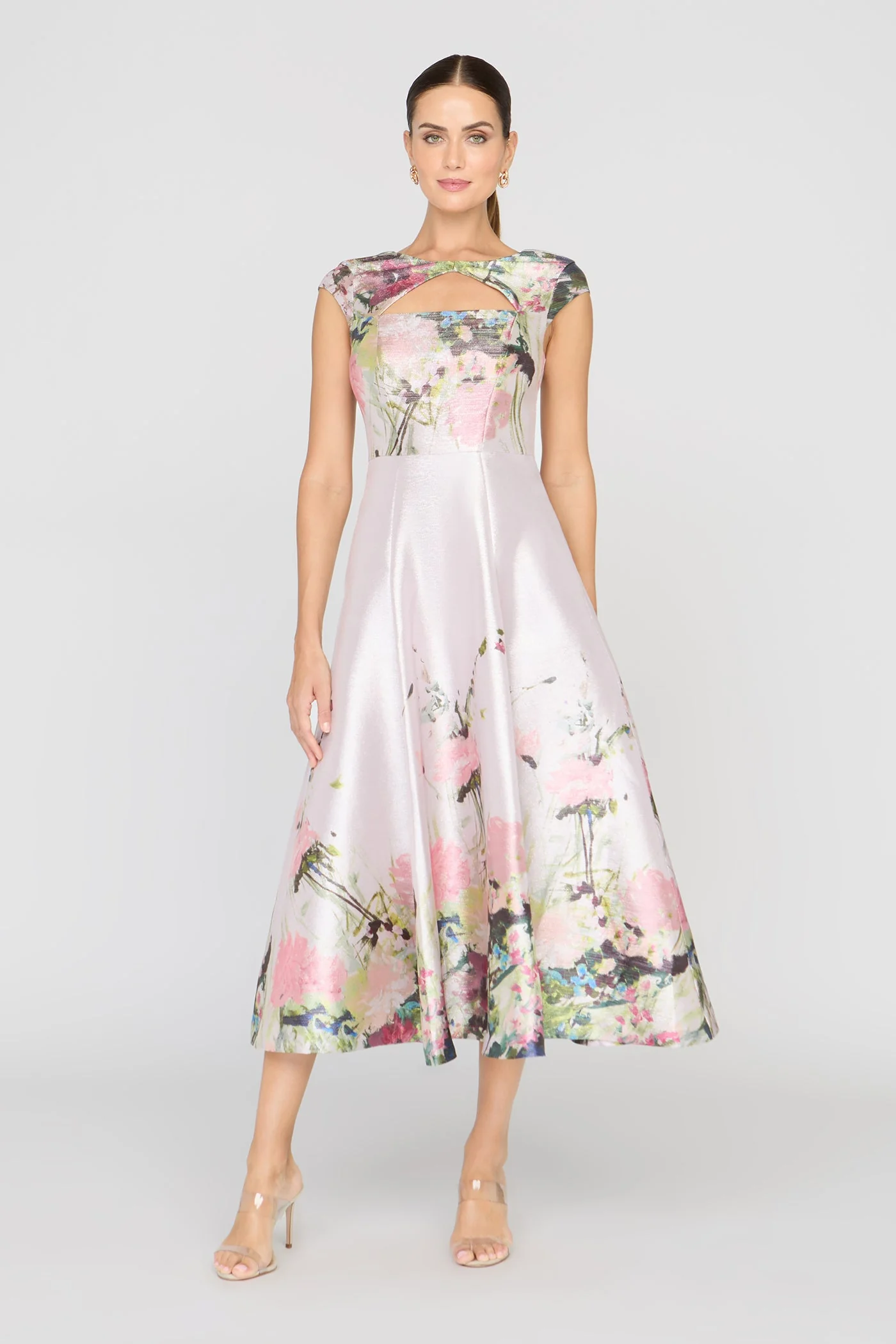 Kay Unger "Augusta" Tea Length Dress 55115236