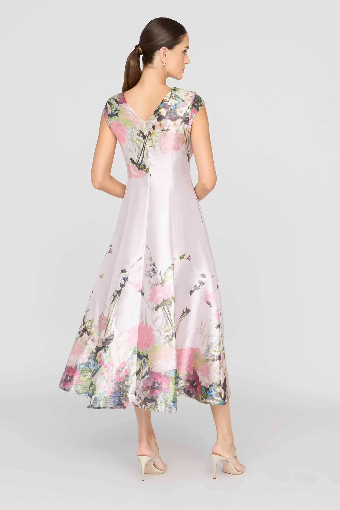 Kay Unger "Augusta" Tea Length Dress 55115236 - Image 2