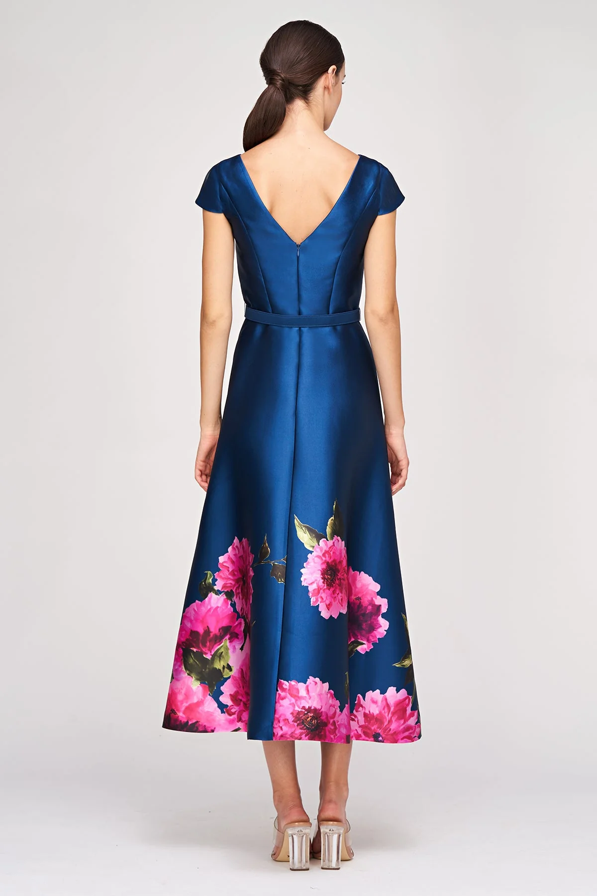 Kay Unger "Ina" Tea Length Dress 55111953 - Image 3