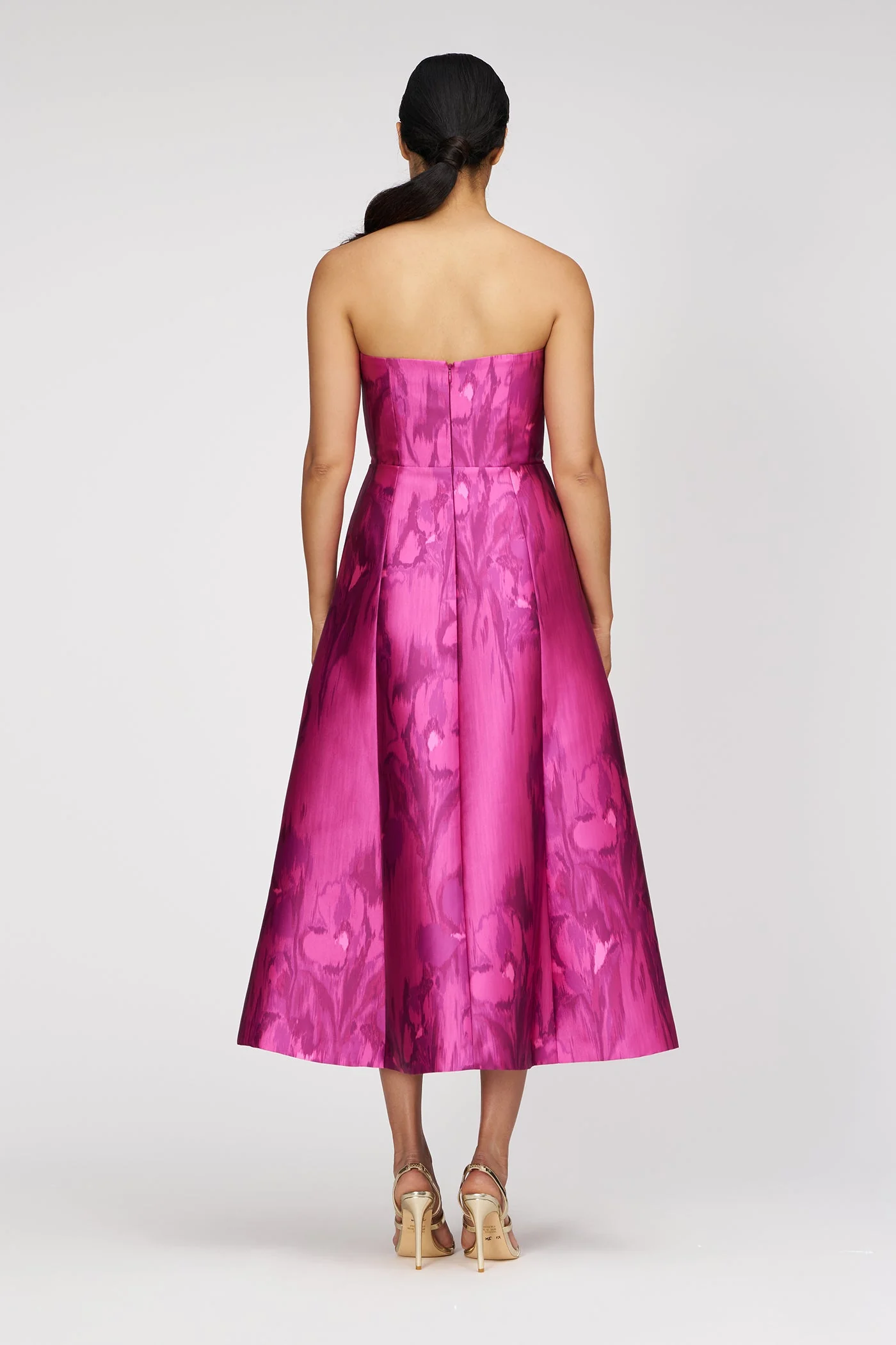 Kay Unger "Natalie" Tea Length Dress 55113240 - Image 2