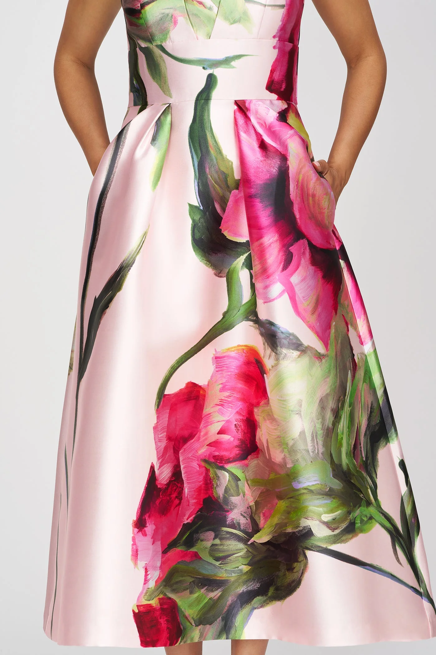Kay Unger "Regina" Tea Length Dress 55113232 - Image 7