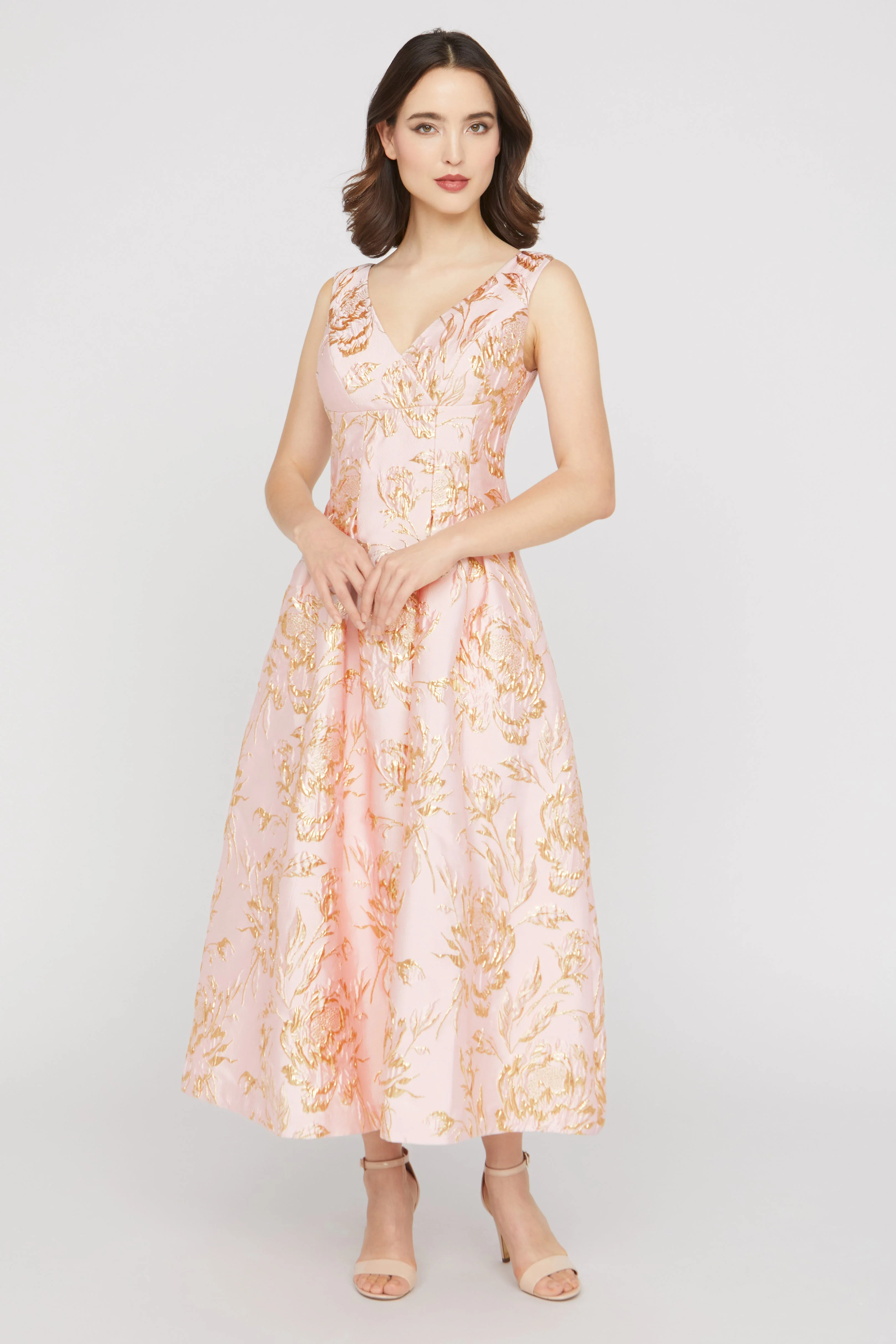 Kay Unger "Saylor" Tea Length Dress 55115205 - Image 3