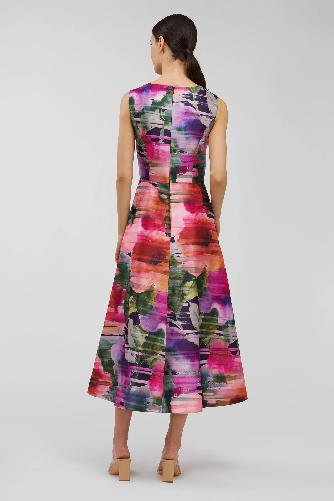 Kay Unger "Tessa" Tea Length Dress 55114590 - Image 2