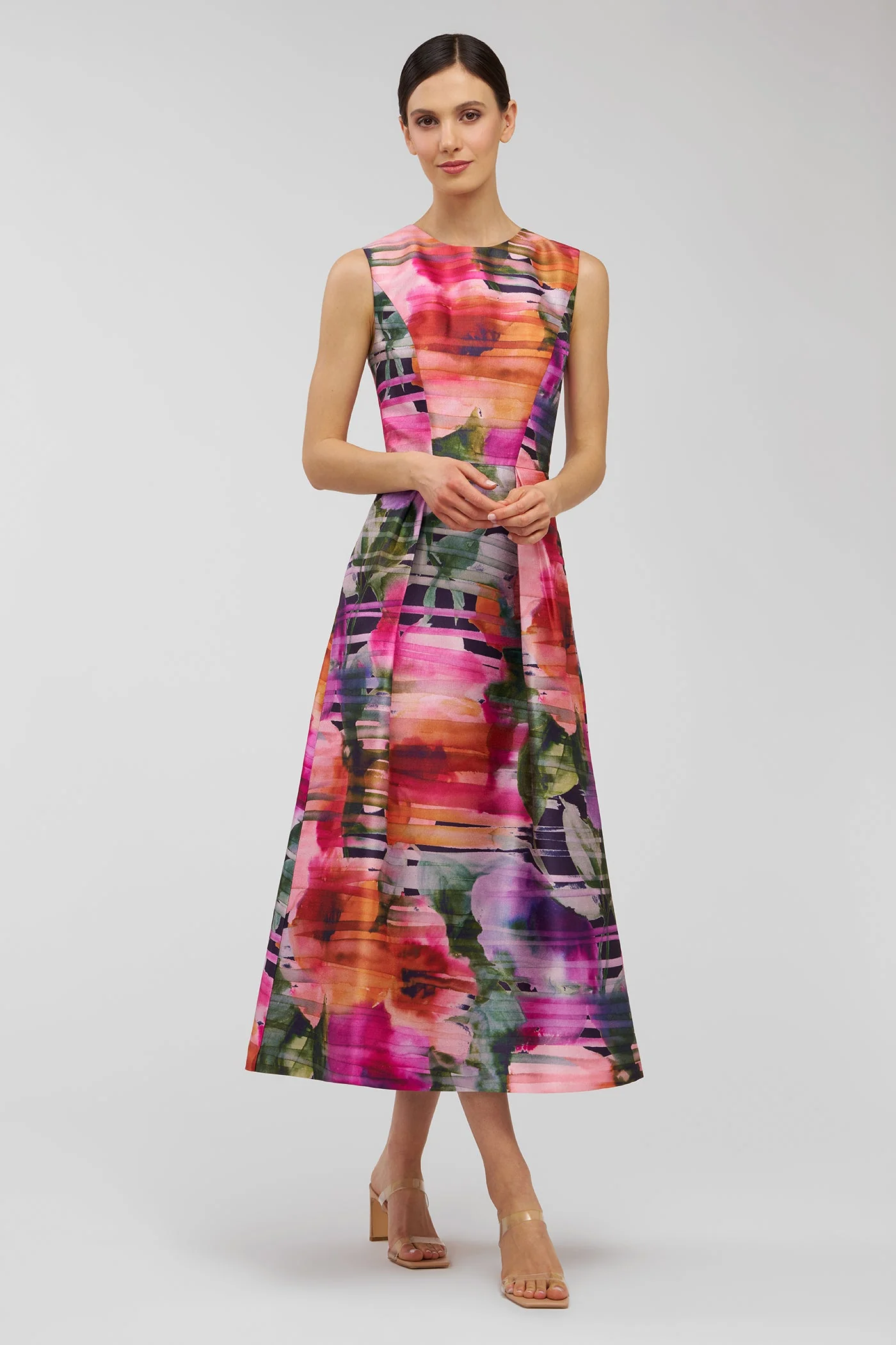 Kay Unger "Tessa" Tea Length Dress 55114590 - Image 3
