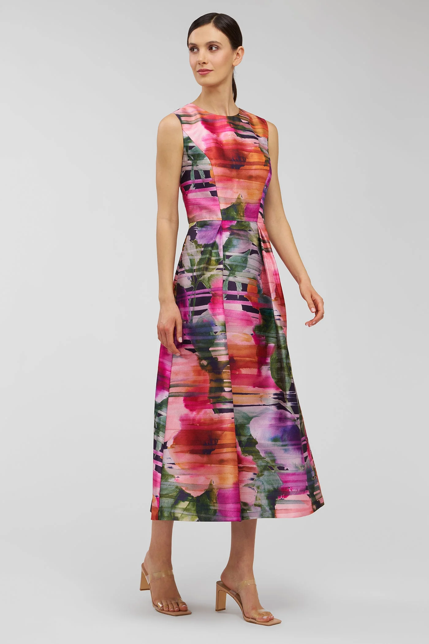 Kay Unger "Tessa" Tea Length Dress 55114590 - Image 4