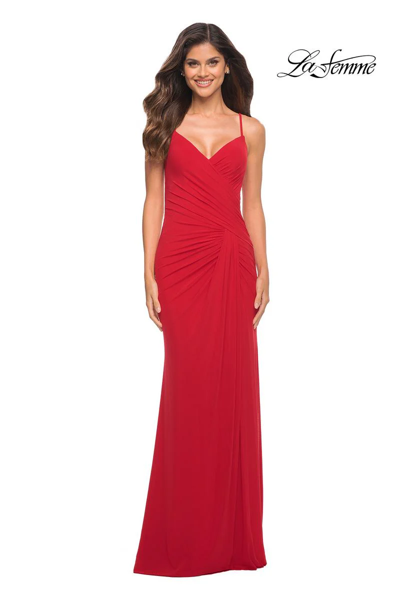 La Femme Long Prom Dress 30393 - Image 8