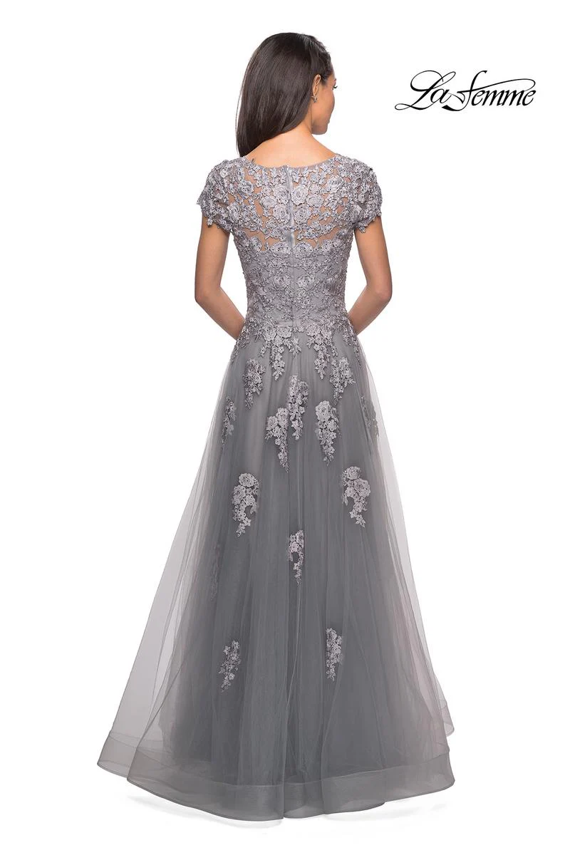 La Femme Evening Dress 26907 - Image 10