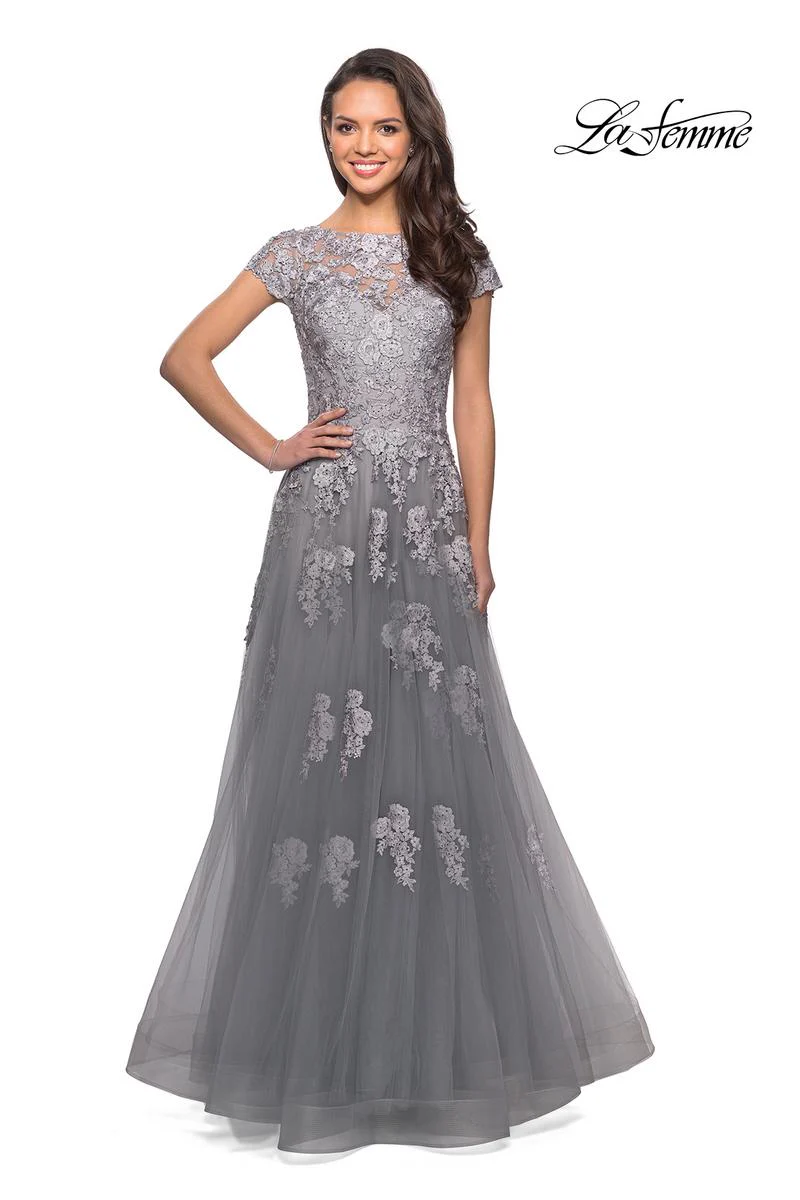 La Femme Evening Dress 26907 - Image 12