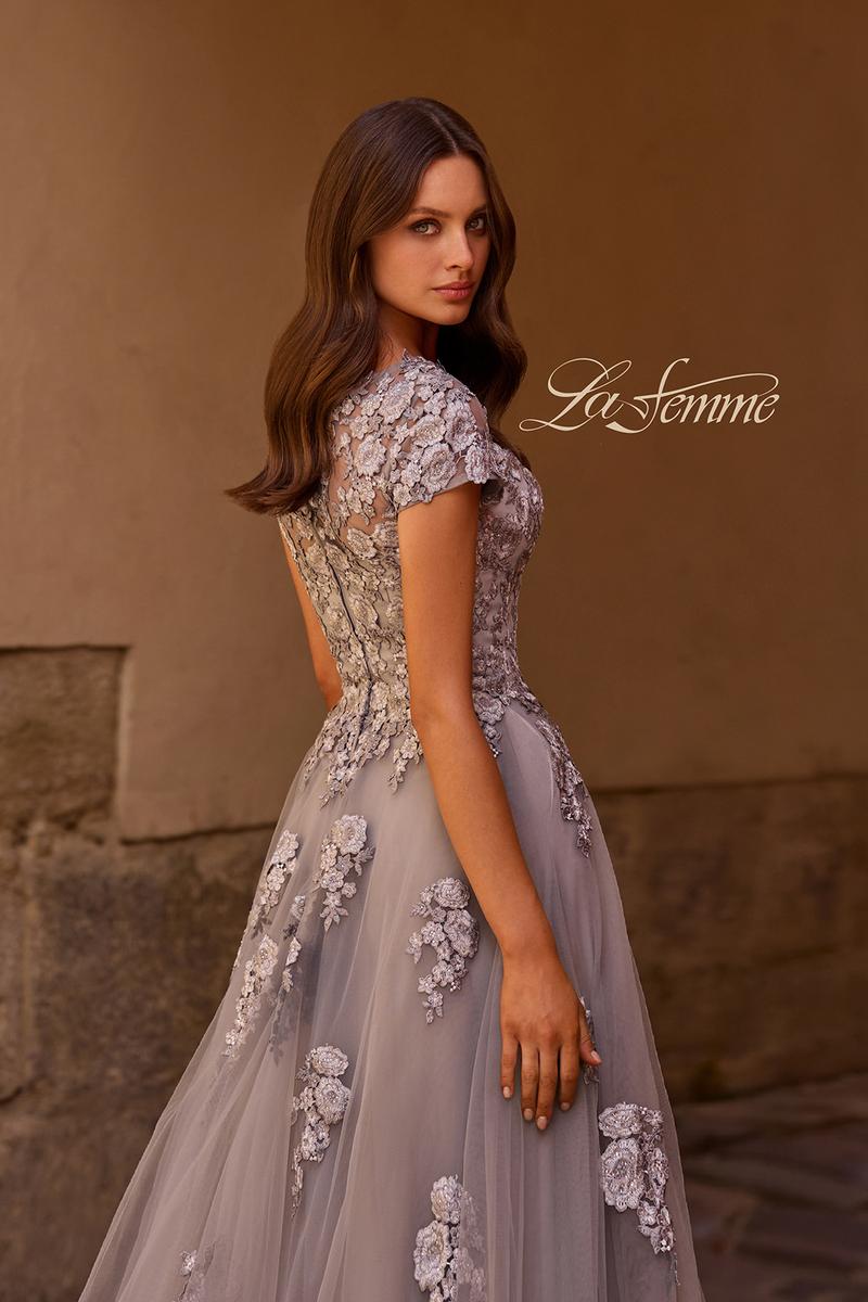 La Femme Evening Dress 26907 - Image 4