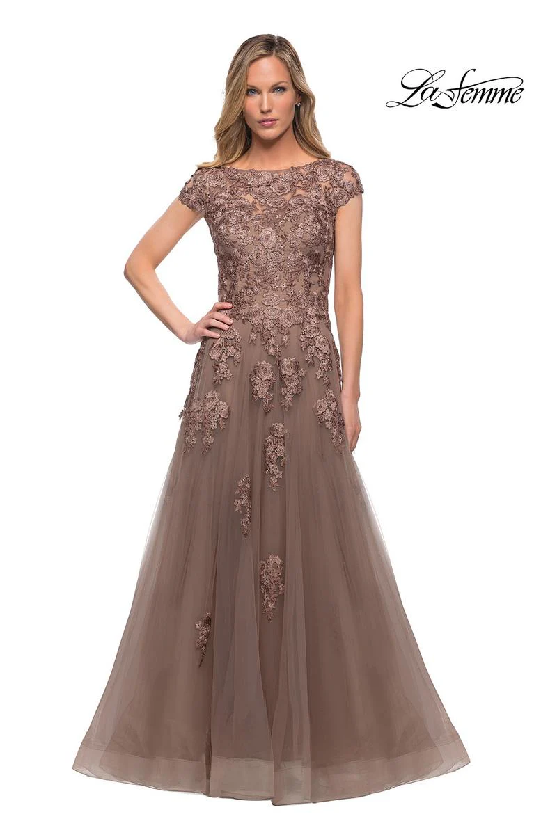 La Femme Evening Dress 26907 - Image 5