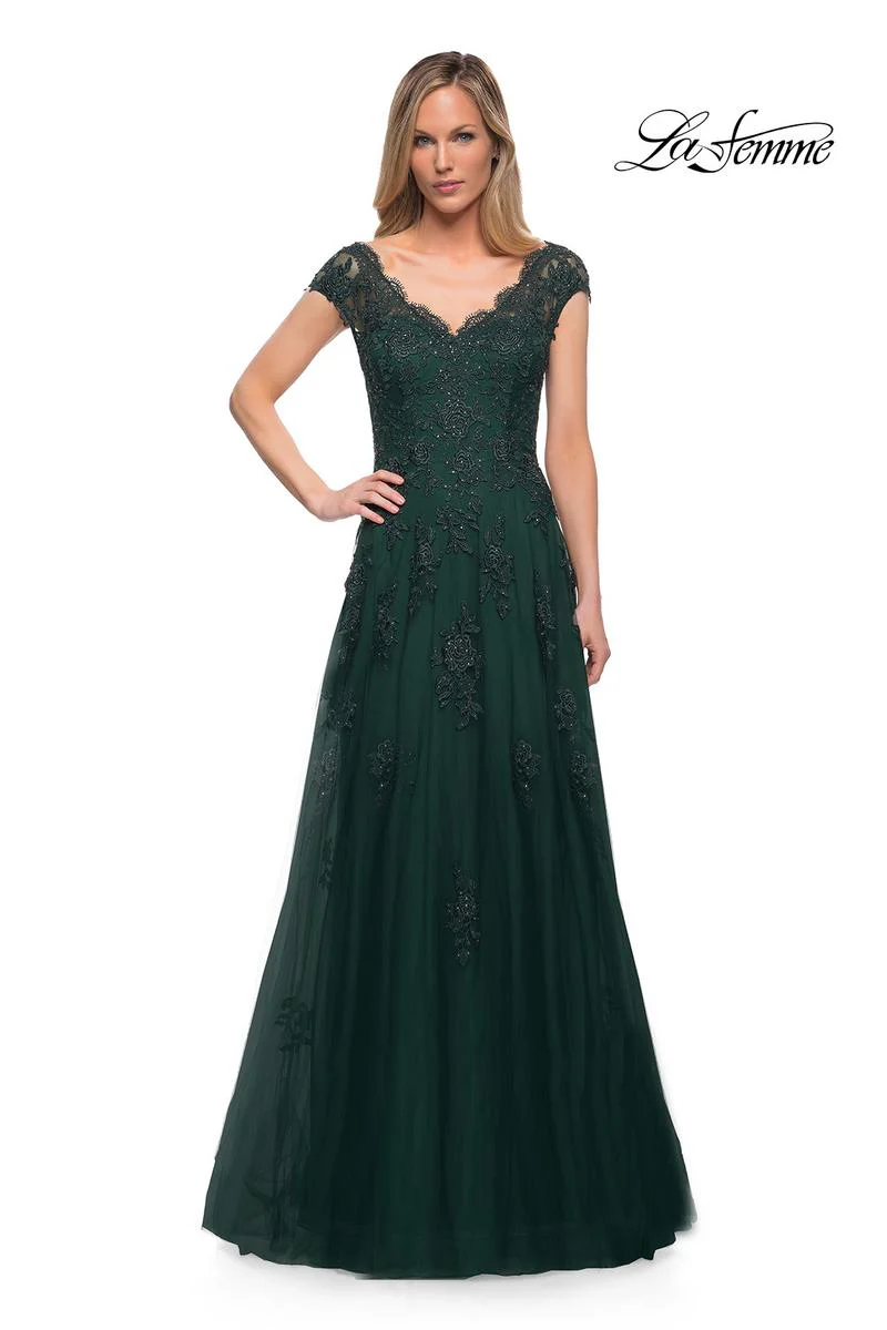La Femme Evening Dress 26942 - Image 5