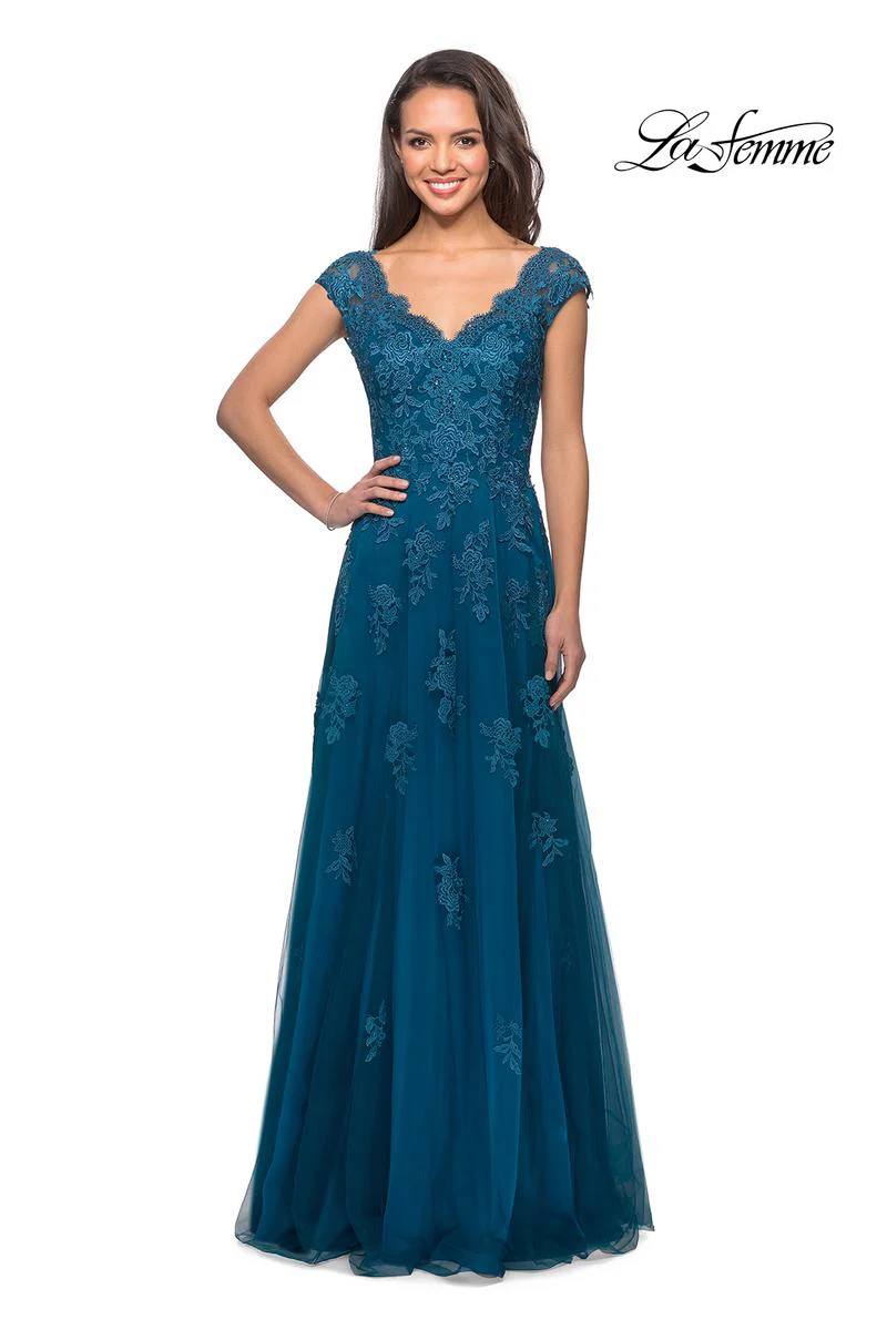 La Femme Evening Dress 26942 - Image 7