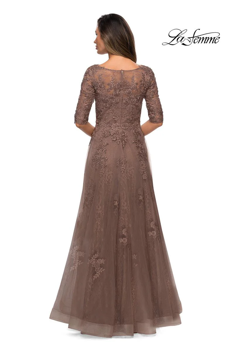 La Femme Evening Dress 28036 - Image 10
