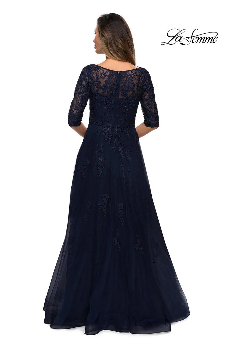 La Femme Evening Dress 28036 - Image 12