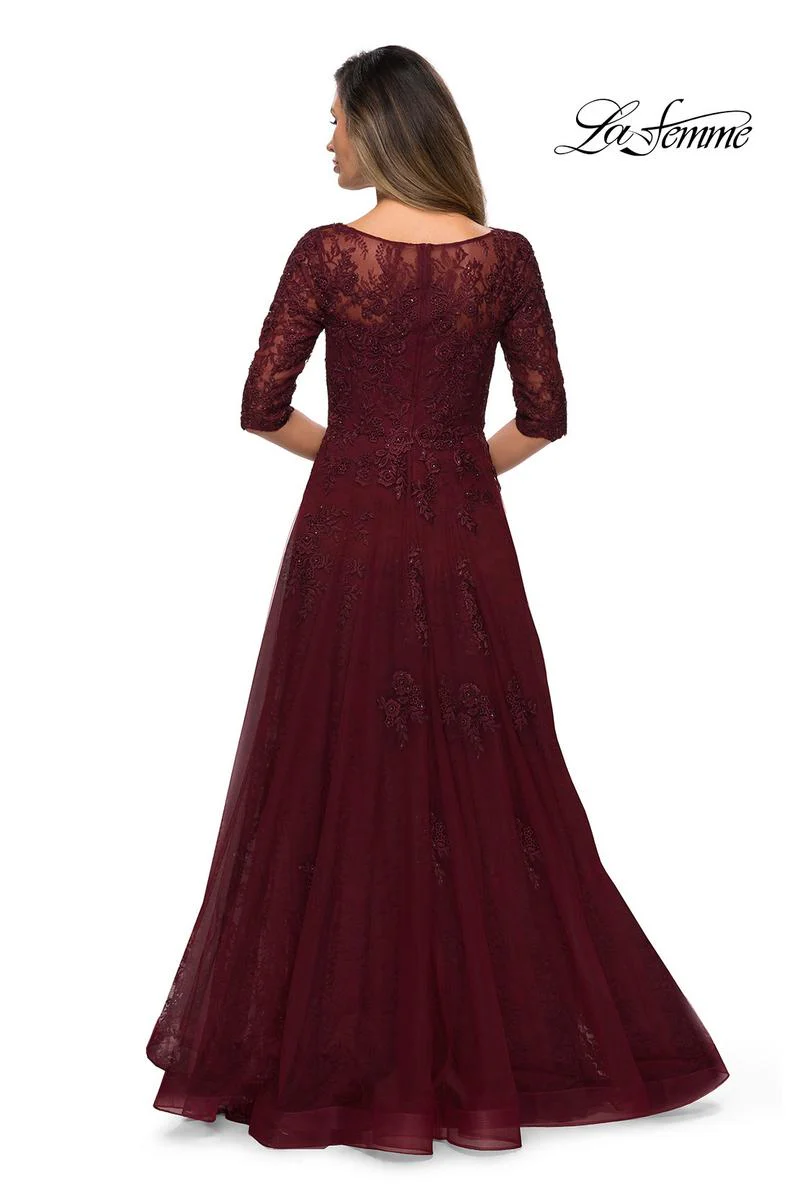 La Femme Evening Dress 28036 - Image 14