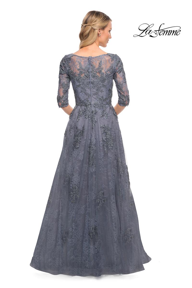 La Femme Evening Dress 28036 - Image 6