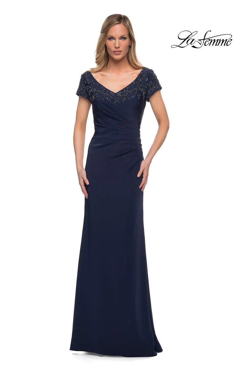 La Femme Evening Dress 28321 - Image 4