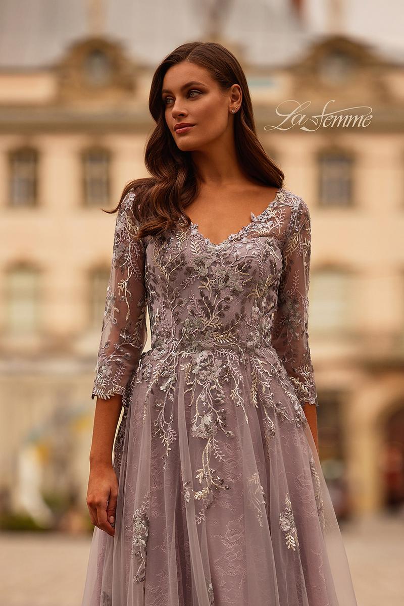 La Femme Evening Dress 31717 - Image 3