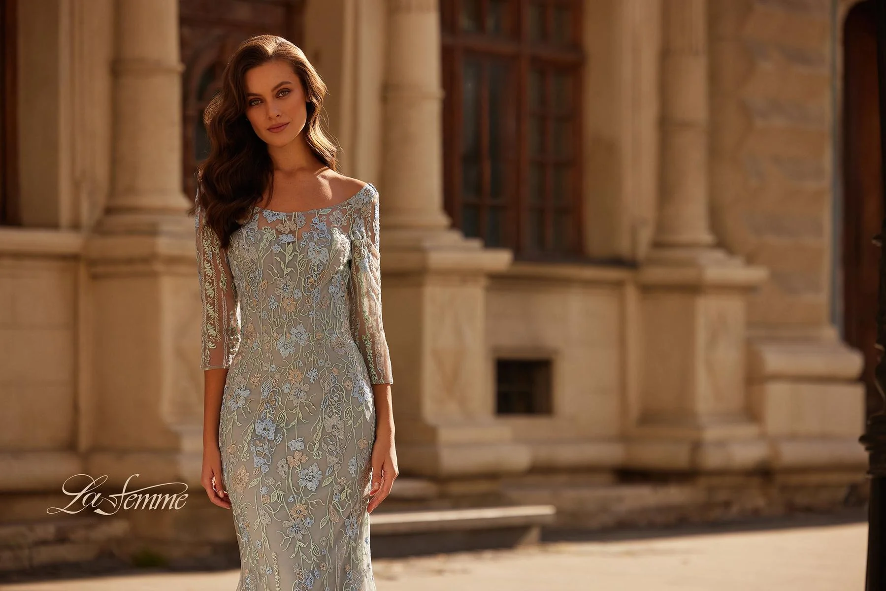 La Femme Evening Dress 32463 - Image 6