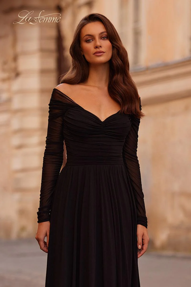 La Femme Evening Dress 32722 - Image 3