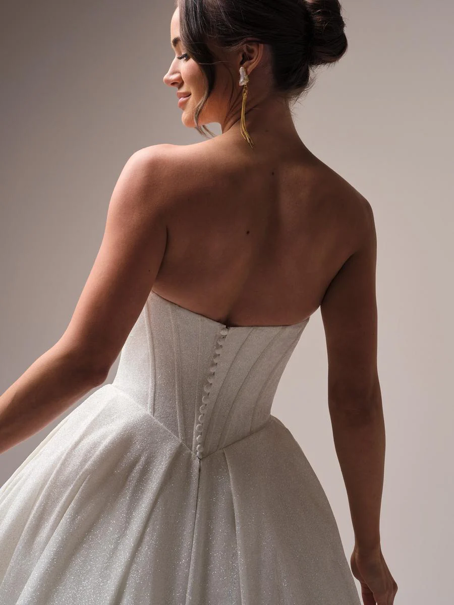 Maggie Sottero "Derrick Royale" Sparkling Ballgown Bridal Gown - Image 7