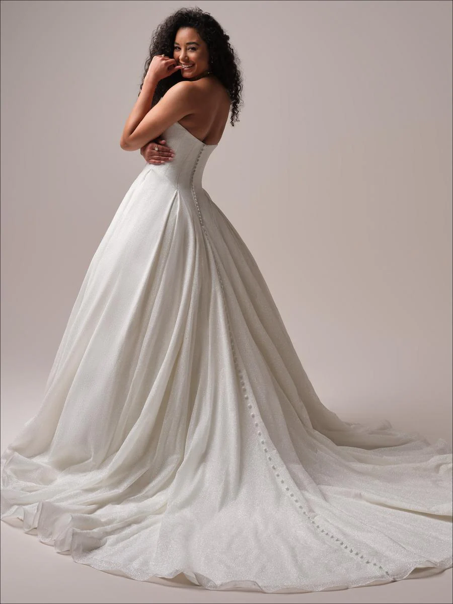 Maggie Sottero "Fortune Royale" Drop Waist Bridal Gown - Image 2