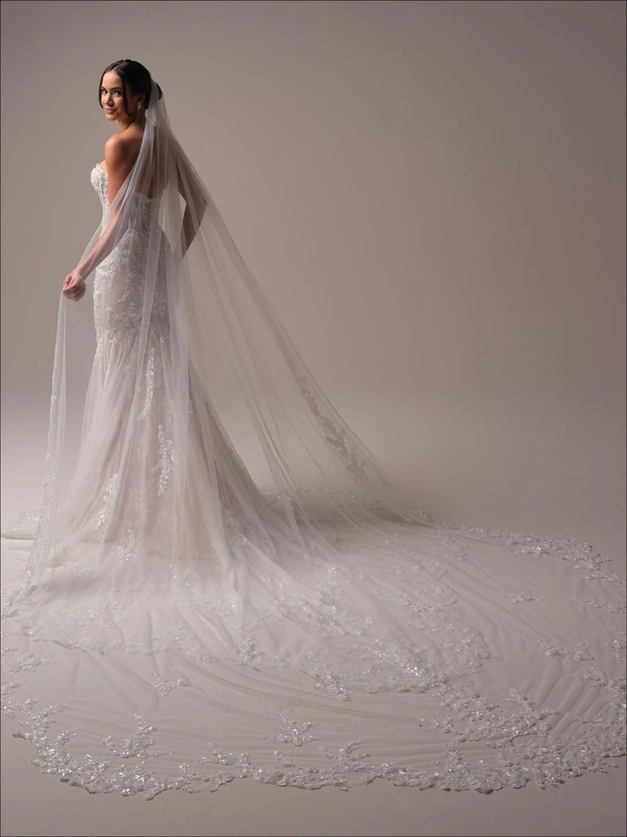 Maggie Sottero "Benjie Royale" Customizable Fit and Flare Bridal Gown 25MB841A01 - Image 9