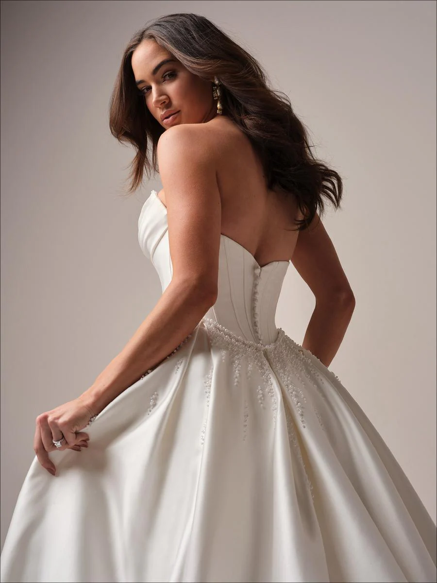 Maggie Sottero "Melissa" Classic Fit and Flare Bridal Gown - Image 5