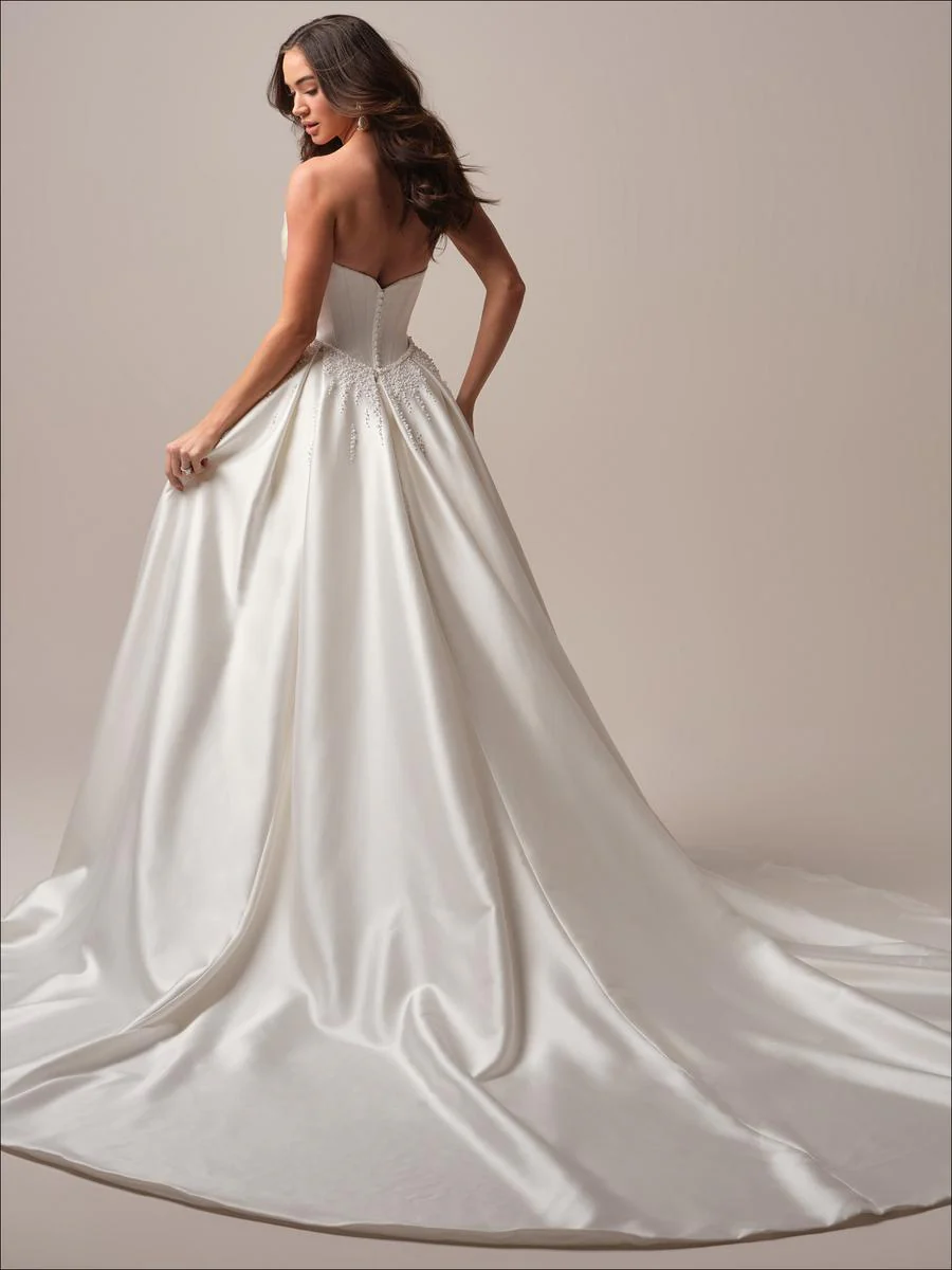 Maggie Sottero "Melissa" Classic Fit and Flare Bridal Gown - Image 7