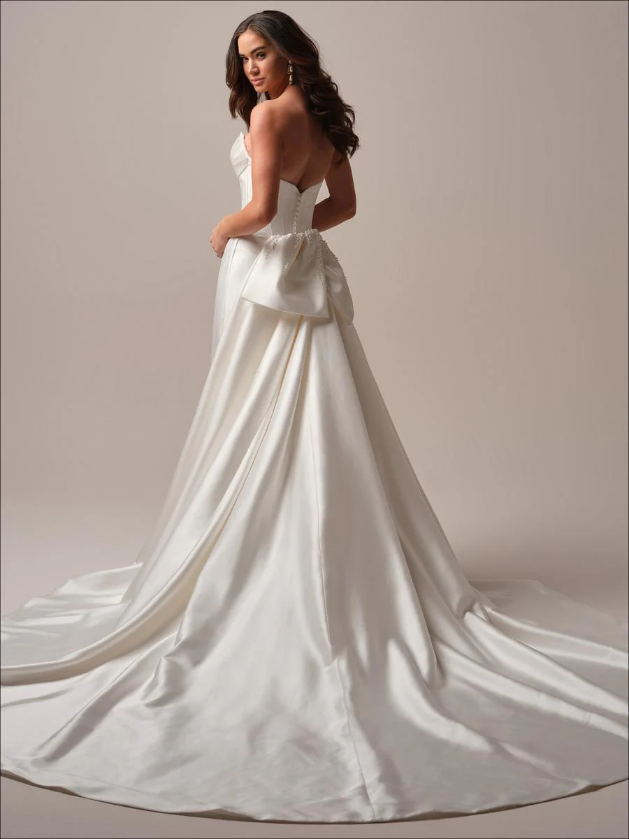 Maggie Sottero "Melissa" Classic Fit and Flare Bridal Gown - Image 9