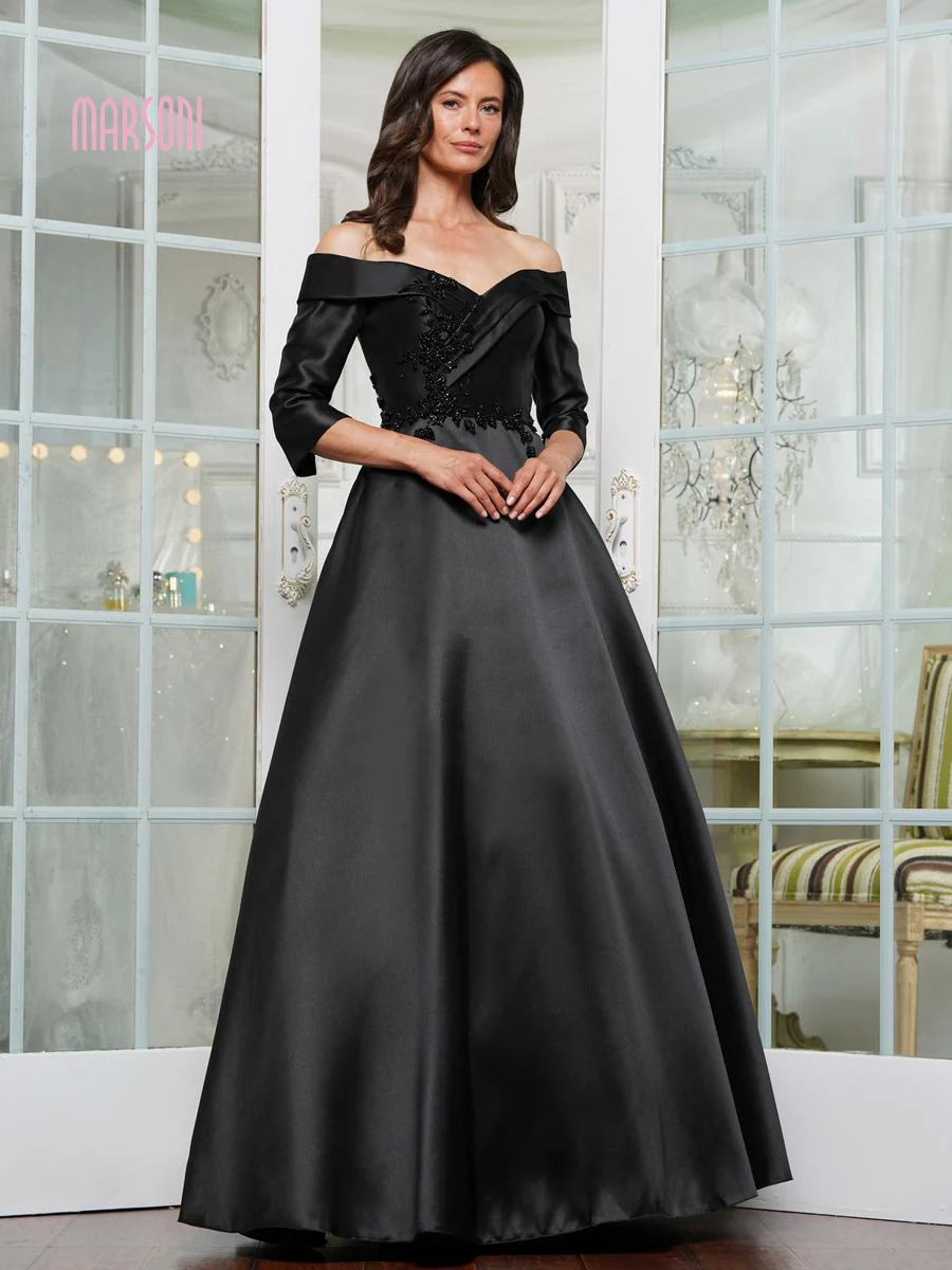 Marsoni by Colors Dress Ballgown Long Dress MV1336 - Image 5