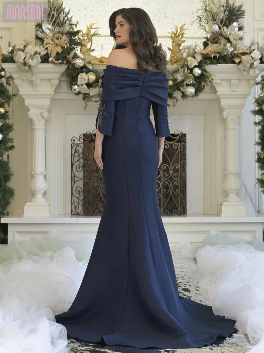 Marsoni Fit and Flare Mother of the Occasion Dress MV1360 - Image 2