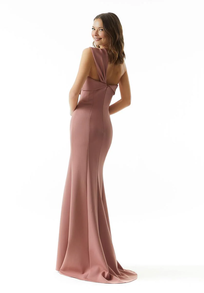 MLNY Madeline Gardner One Shoulder Evening Dress 73002 - Image 4